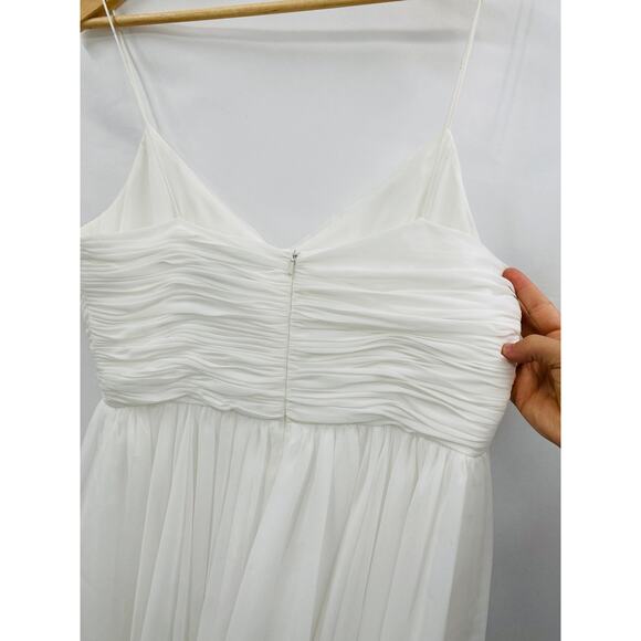 Ieena for Mac Duggal White Mini Dress - Picture 4 of 5